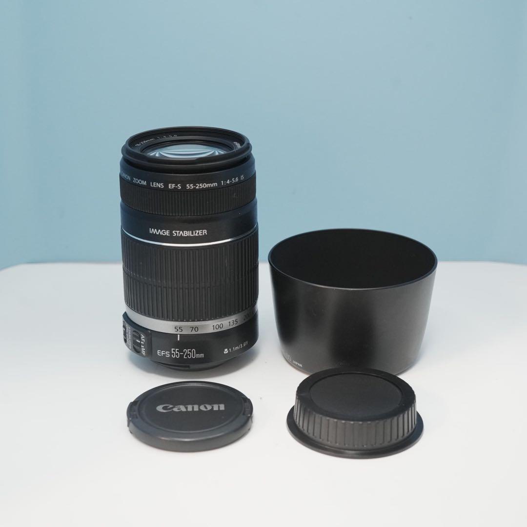 Canon純正 55-250mm 望遠レンズ 美品 a5113