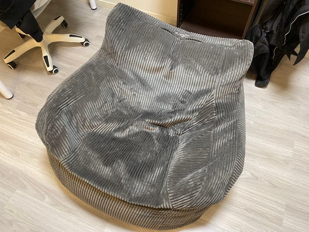 LOOSY 1人掛けビーズソファ Charcoal