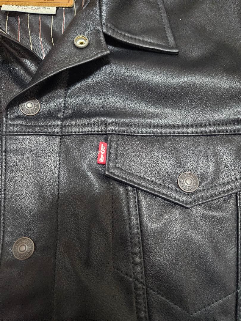 LEVI'S レザージャケット ブラック