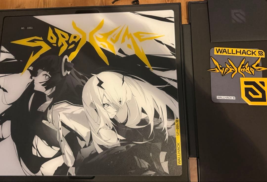 WALLHACK SP-004 twins ガラスマウスパッド