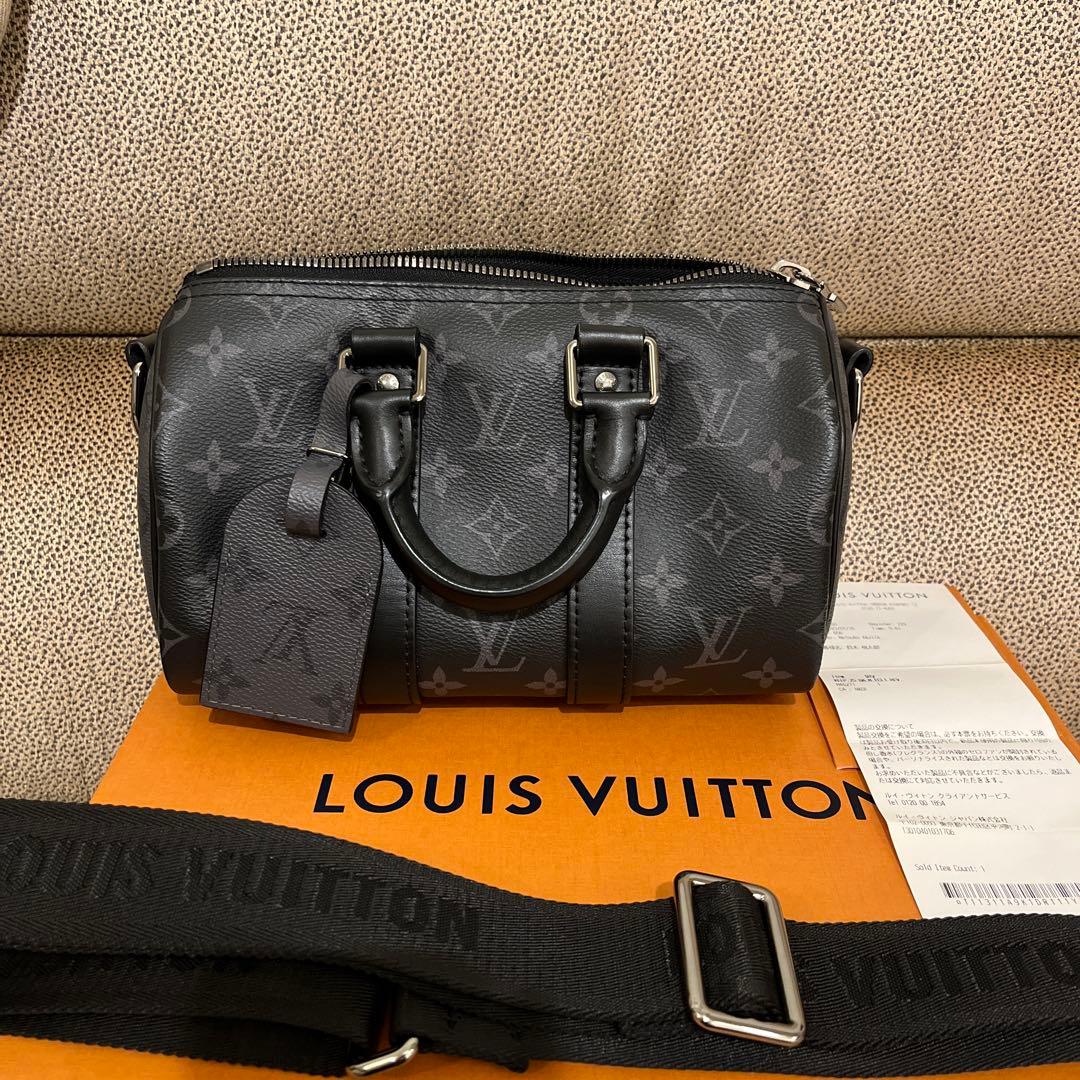 LOUIS VUITTON ブラックドラムバッグ