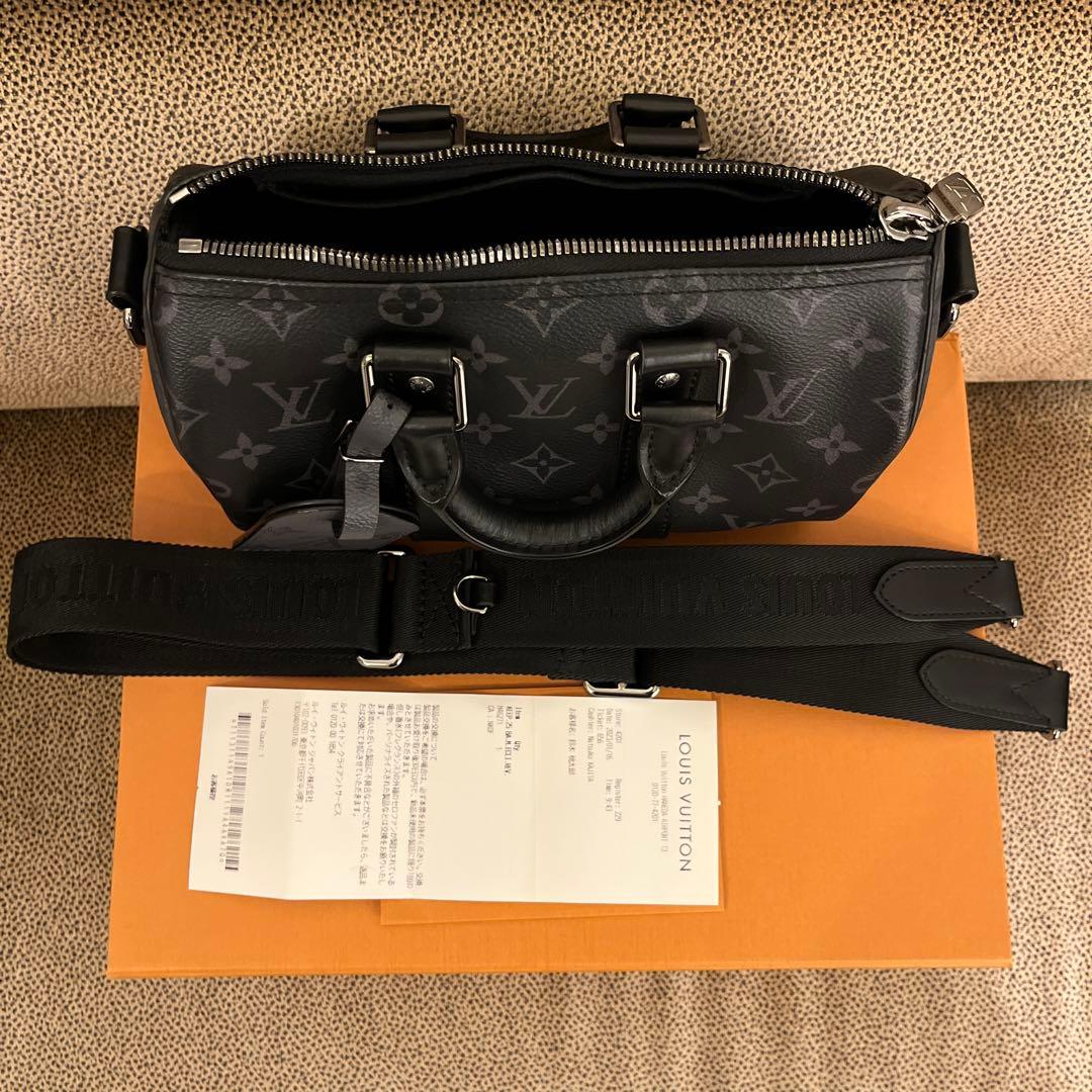 LOUIS VUITTON ブラックドラムバッグ