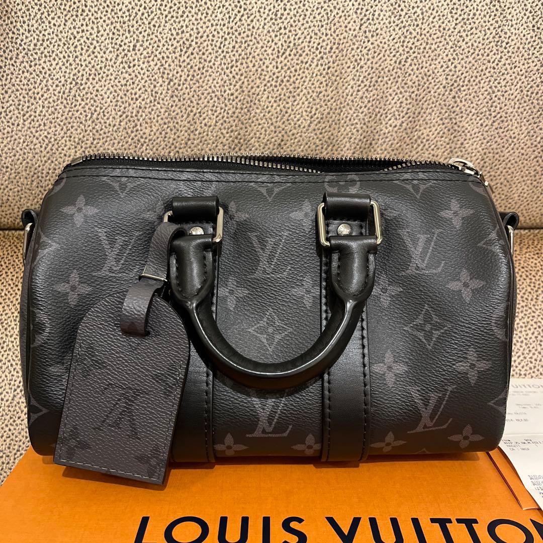 LOUIS VUITTON ブラックドラムバッグ