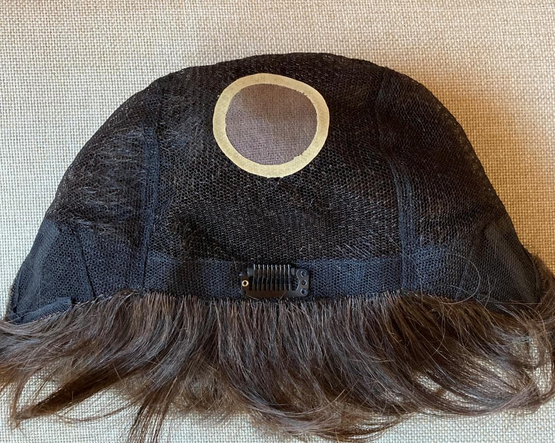 マダムヒロコ　キューティーショート　総手植え　人毛MIX　 ブラウン