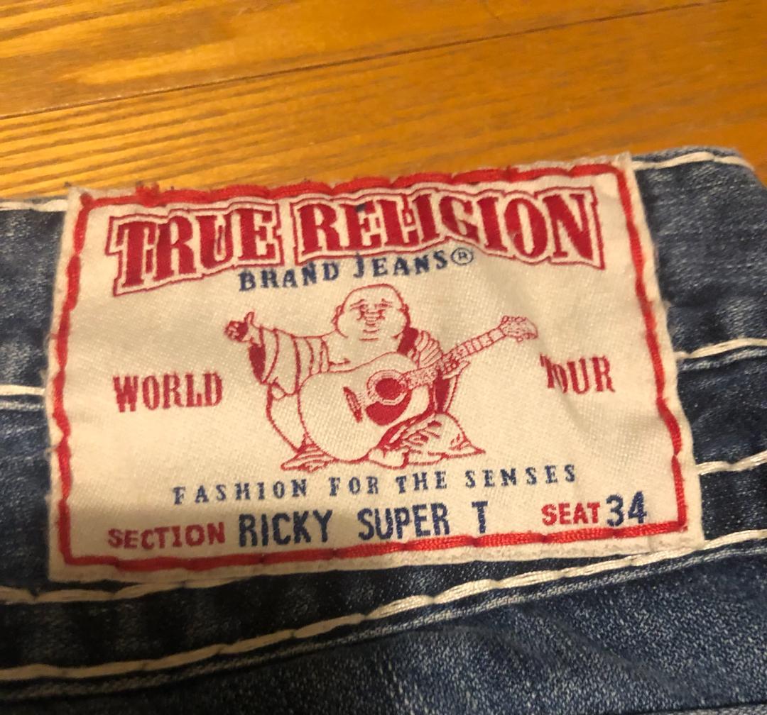 超レア TRUE RELIGION RICKY SUPER T 34