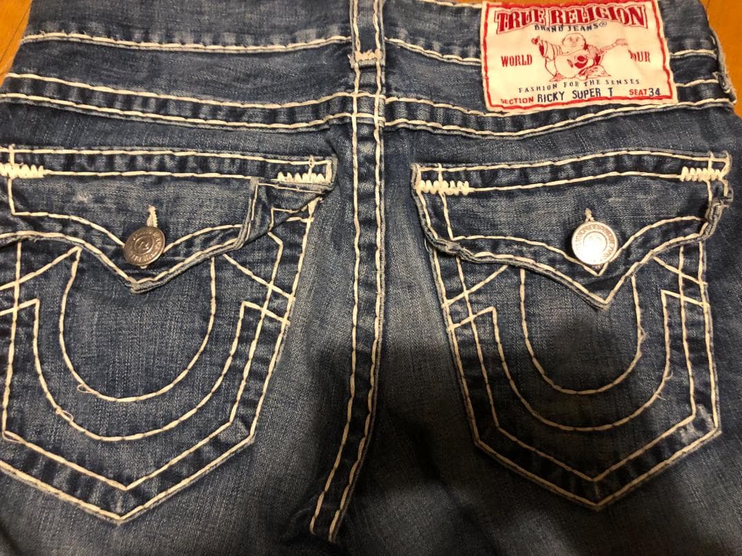 超レア TRUE RELIGION RICKY SUPER T 34