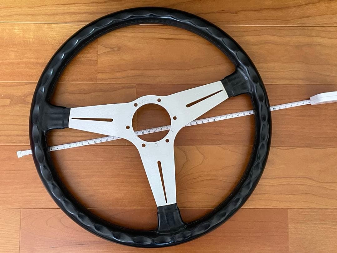 【大径 希少】ナルディ クラシック ブラック φ39 ステアリング 旧車 当時物