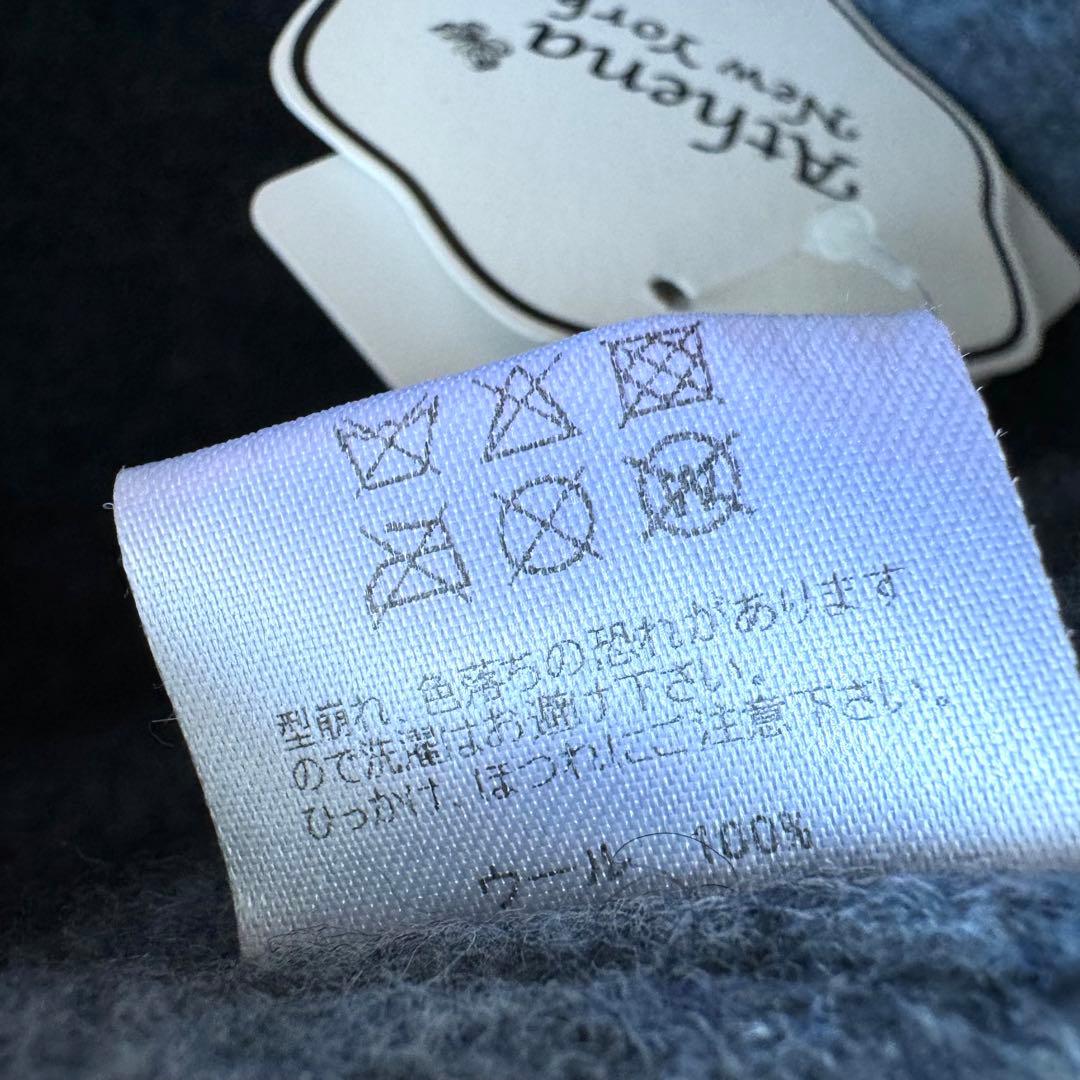 新品★アシーナニューヨーク　Amanda Beret　ベレー帽　ウール　フラワー