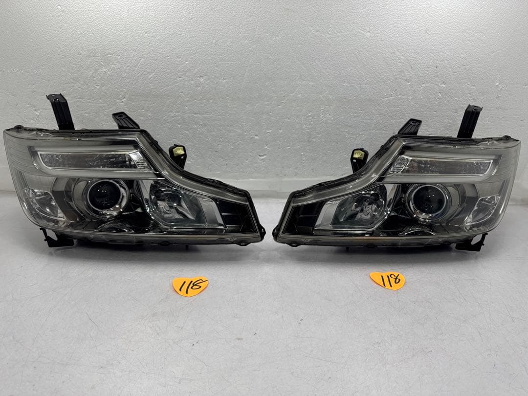 ステップワゴン スパーダ RK RK5 RK6 後期 ヘッドライト 左右セット