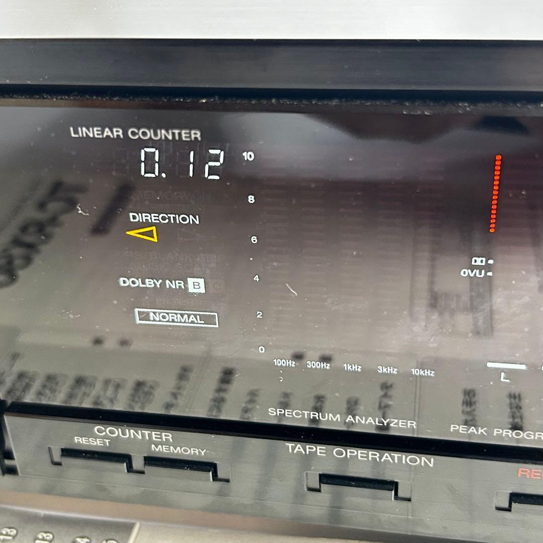 SONY TC-RX80 カセットデッキ リモコン 説明書