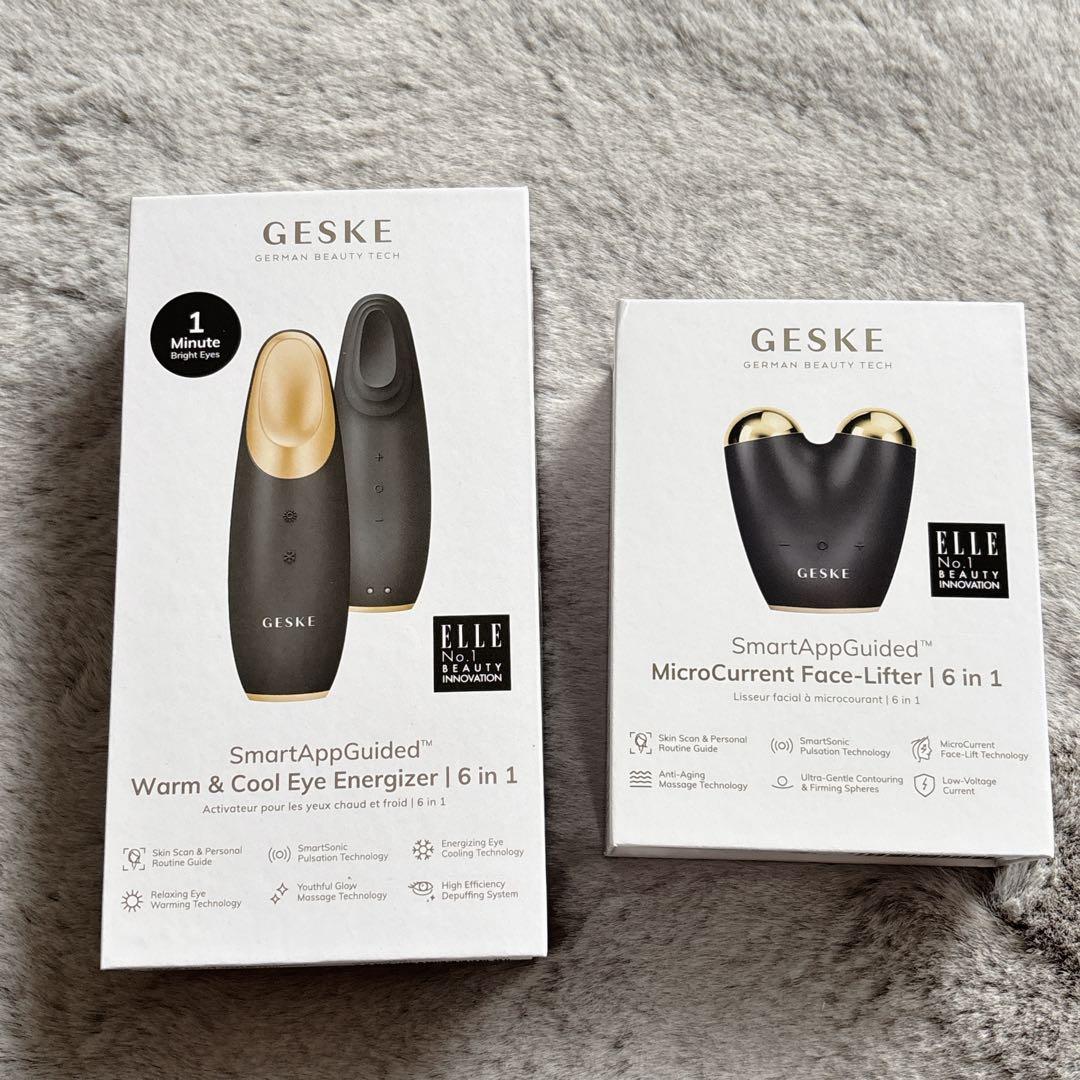 新品GESKE 目もとエステ・マッサージャー 2点セット