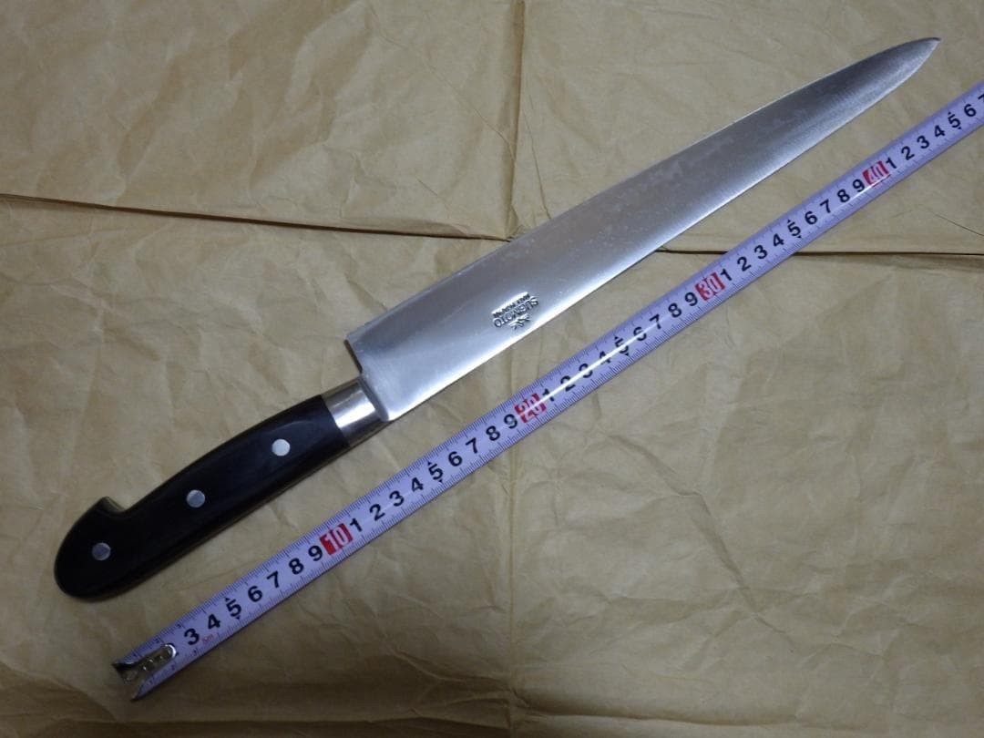 jahです！東京杉本★筋引き包丁★㊨片刃仕上げ