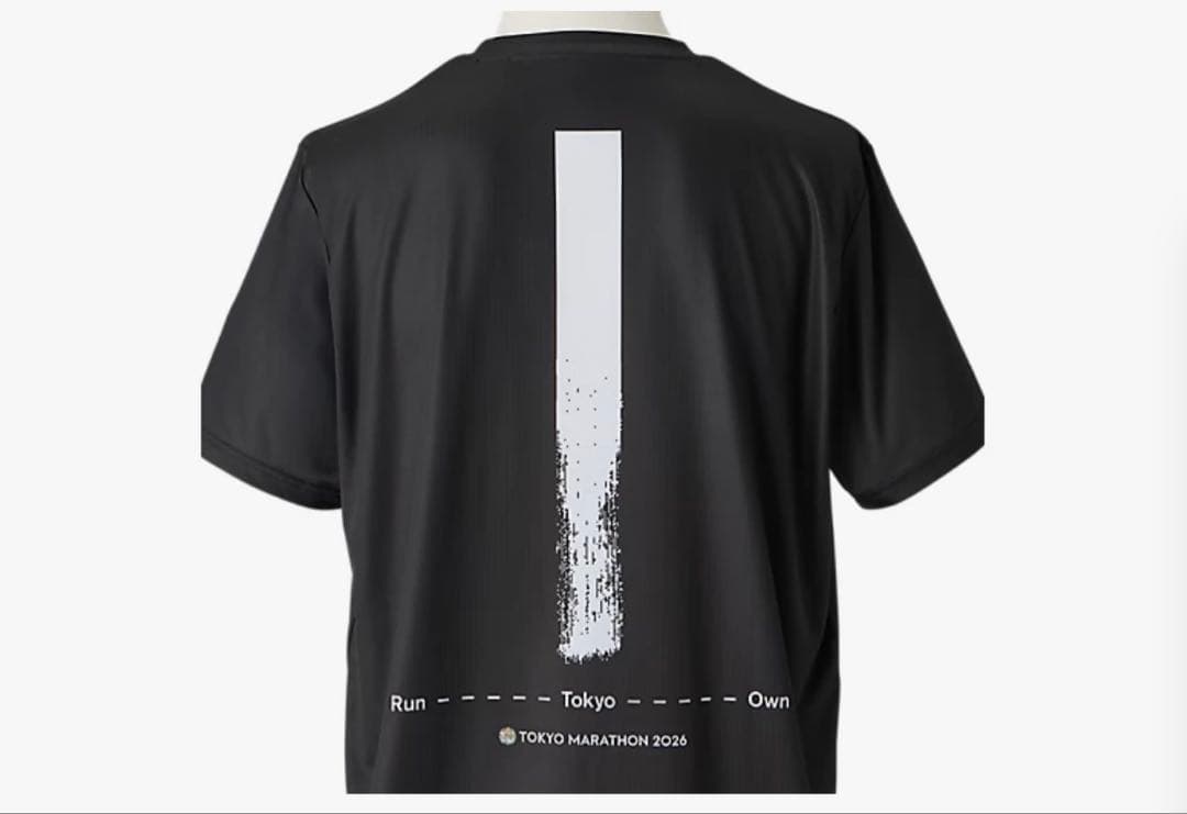 【新品】東京マラソン2026 シグネチャーTシャツ​ asics S 海外サイズ