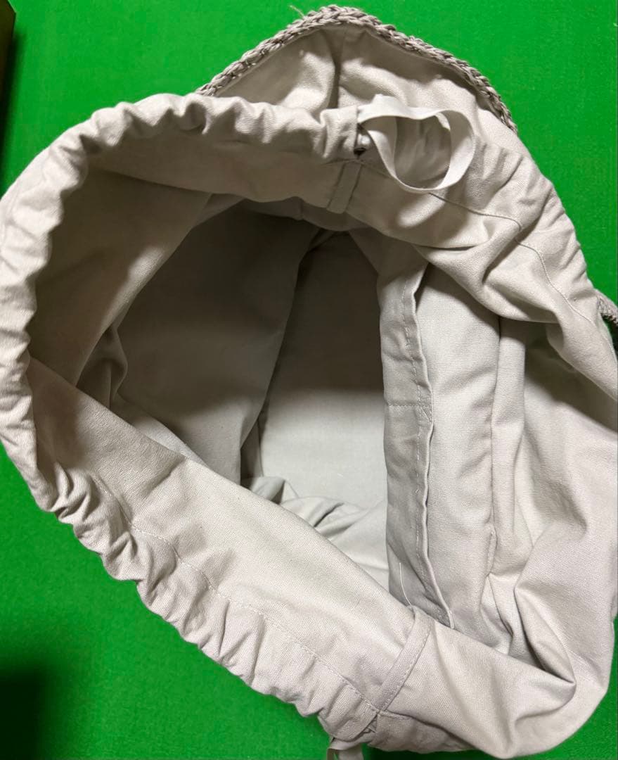 美品DEAN&DELUCA BEAMS クロッシェM保冷バッグ付きグレー