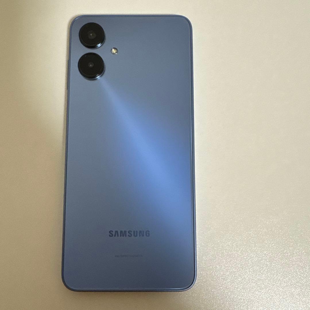 Samsung スマートフォン 本体 ライトブルー