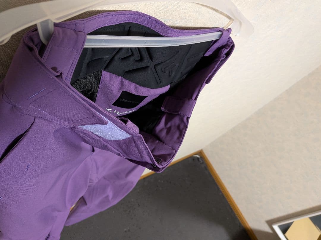 スキーウェア 男性用 紫青