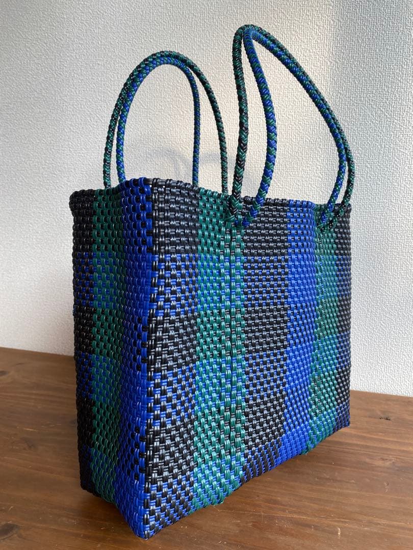 #G22-L2-Mサイズ　メキシコ　オアハカ　メルカドバッグ