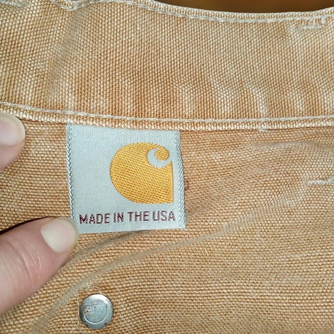 carhartt カーハートダブルニー　 90sUSA製 W34L30 ベージュ