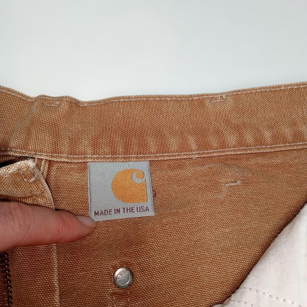 carhartt カーハートダブルニー　 90sUSA製 W34L30 ベージュ