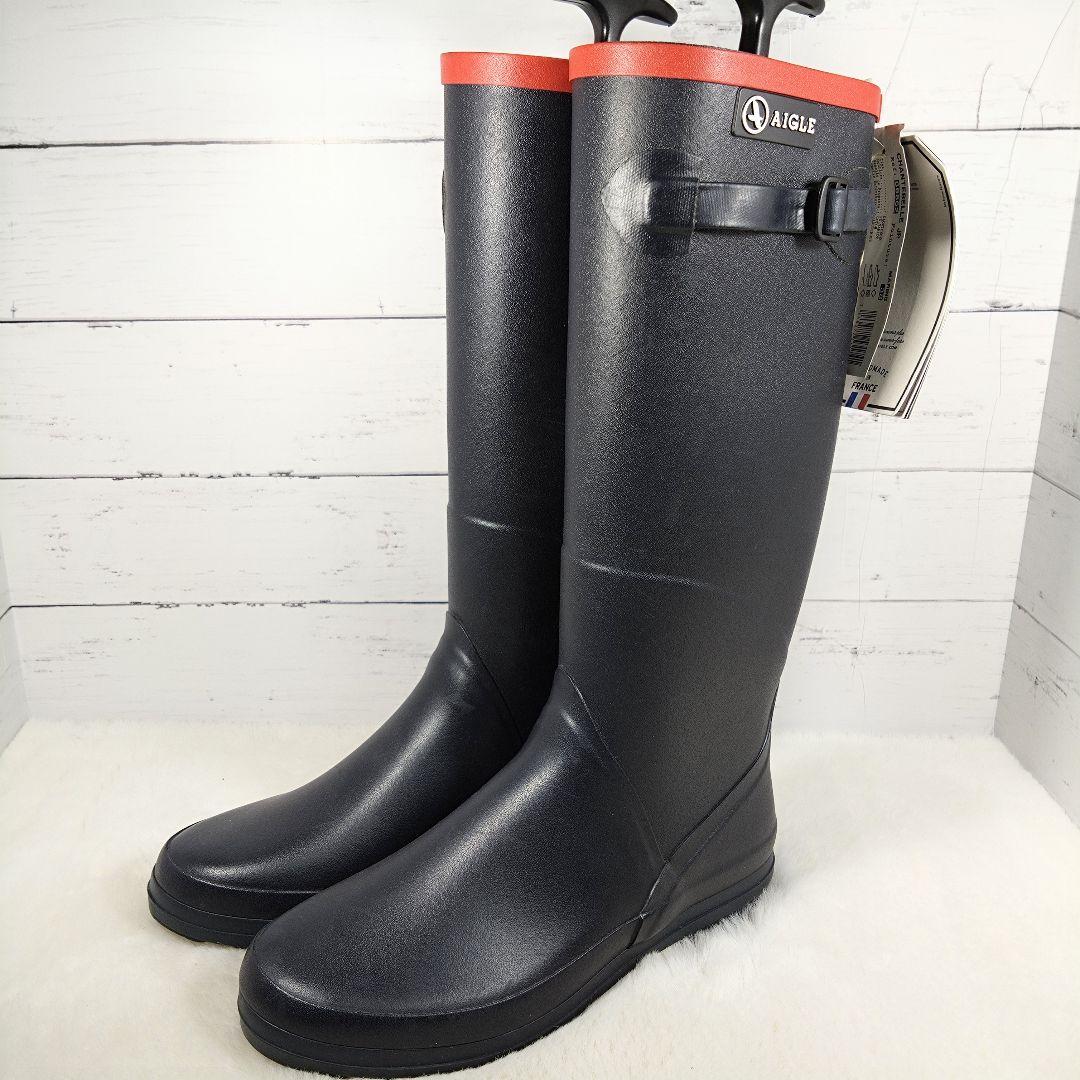 エーグル シャンタベル AIGLE CHANTEBELLEレインブーツ 24cm