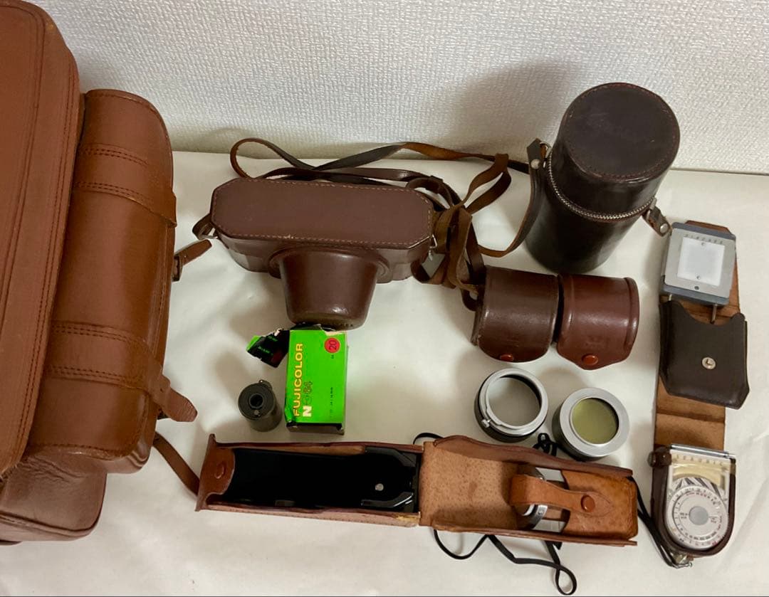 G*e様 レンジファインダーカメラセットとフラッシュ　ヴィンテージ品