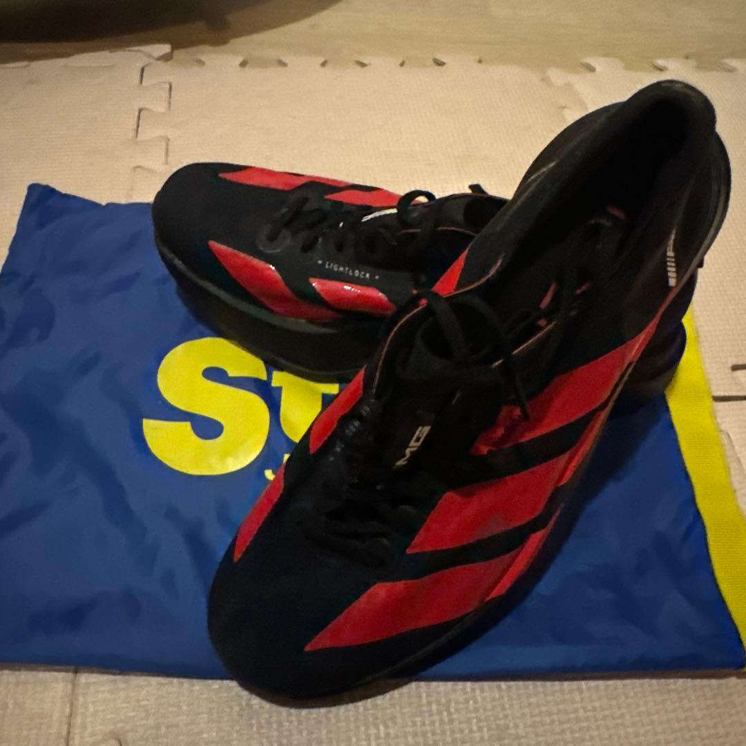 adidas Adizero Adios Pro 4 黒/赤26.5cm