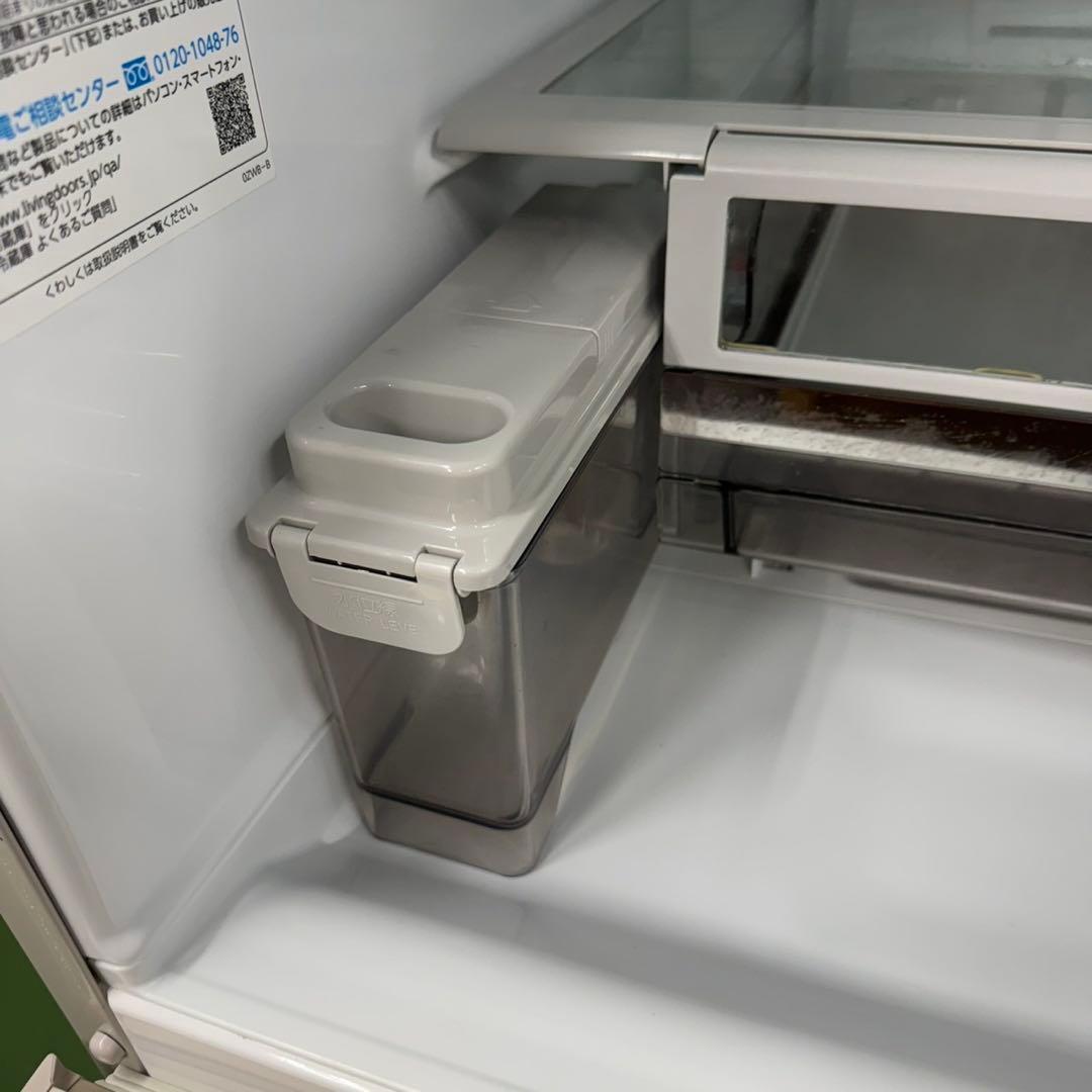 89 関東配送　冷蔵庫　大型　400L〜500L 右開き　美品　自動製氷機付