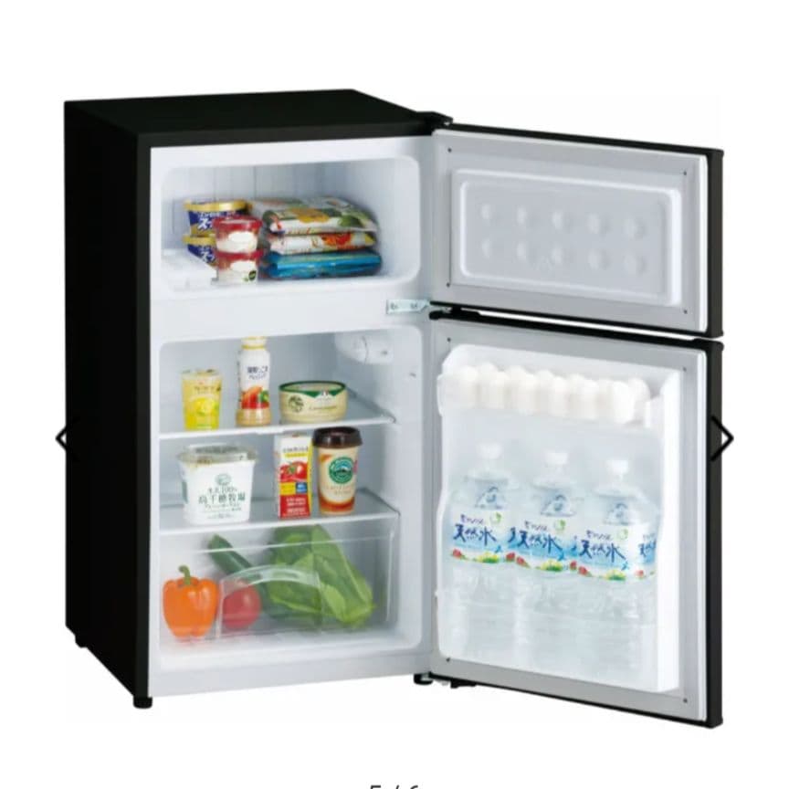 ブラック冷蔵庫 br85A ビックカメラ 2025年製