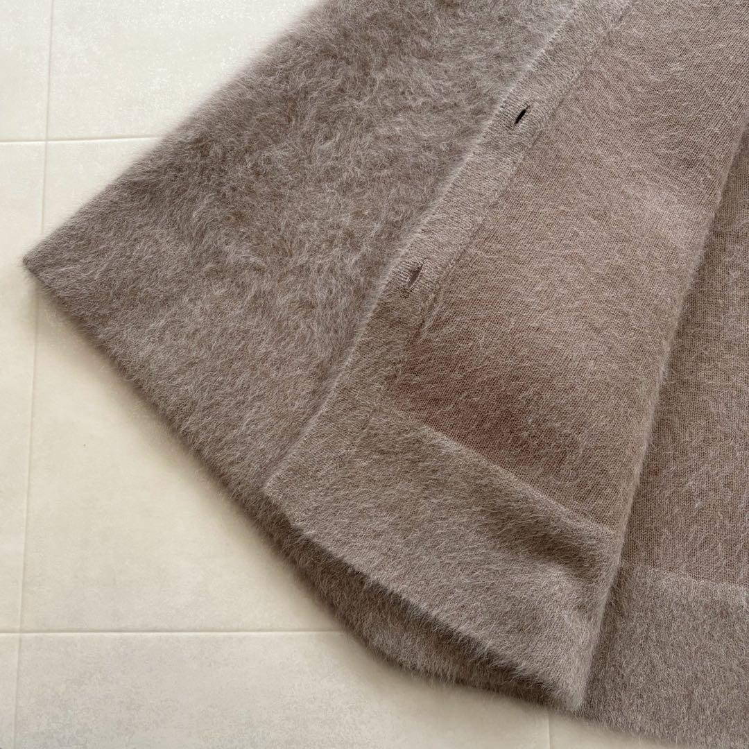 【タグ付未使用】UNITED ARROWS フォックスカシミヤケープ 24AW