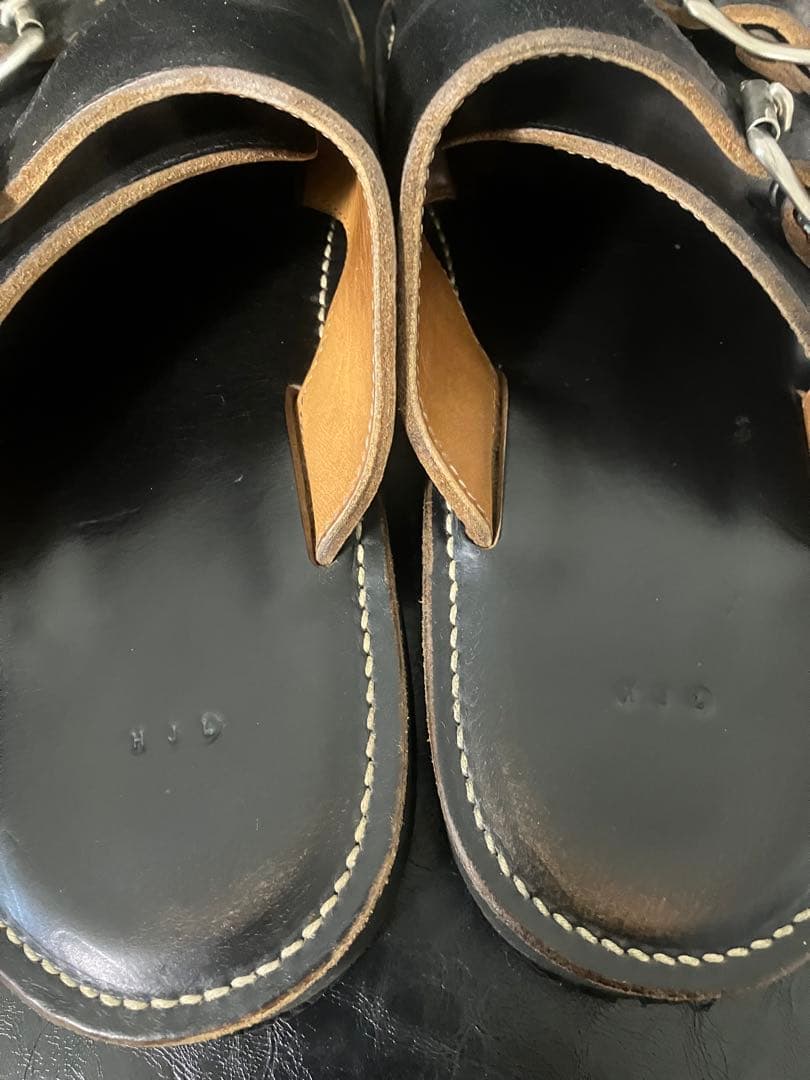 ホースマンジョー　ダブルモンクサンダル