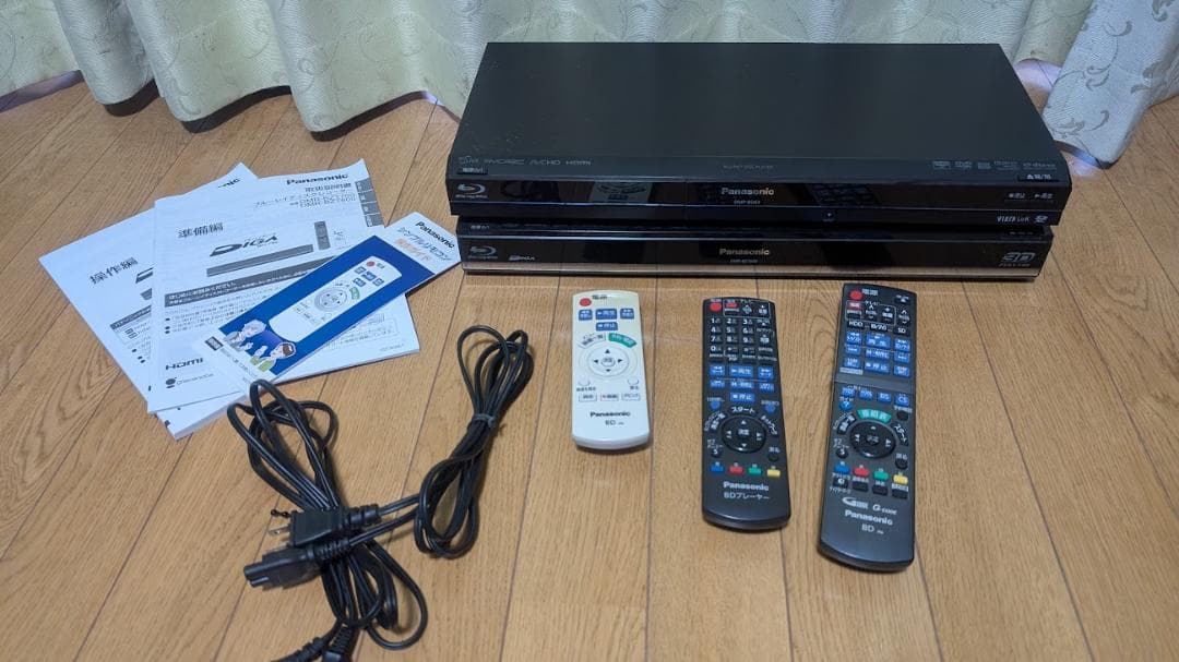 h*2様 Panasonic ３番組BDレコーダー（BZT600）+プレーヤー（