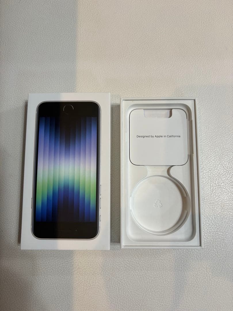 Apple iPhone SE3 128GB バッテリー容量91% SIMフリー