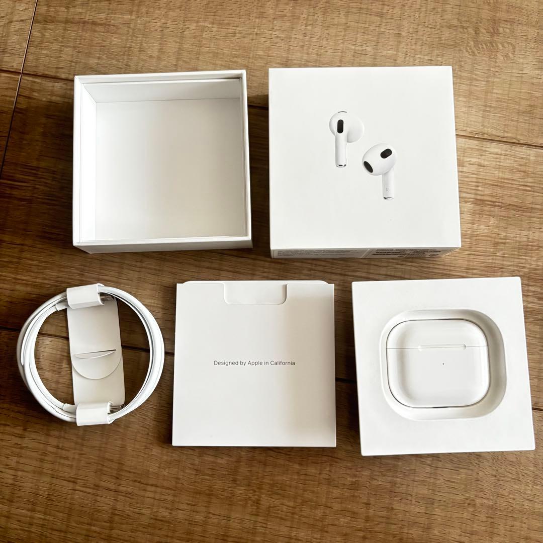 Apple AirPods3 (第3世代) 　箱付き付属品付き