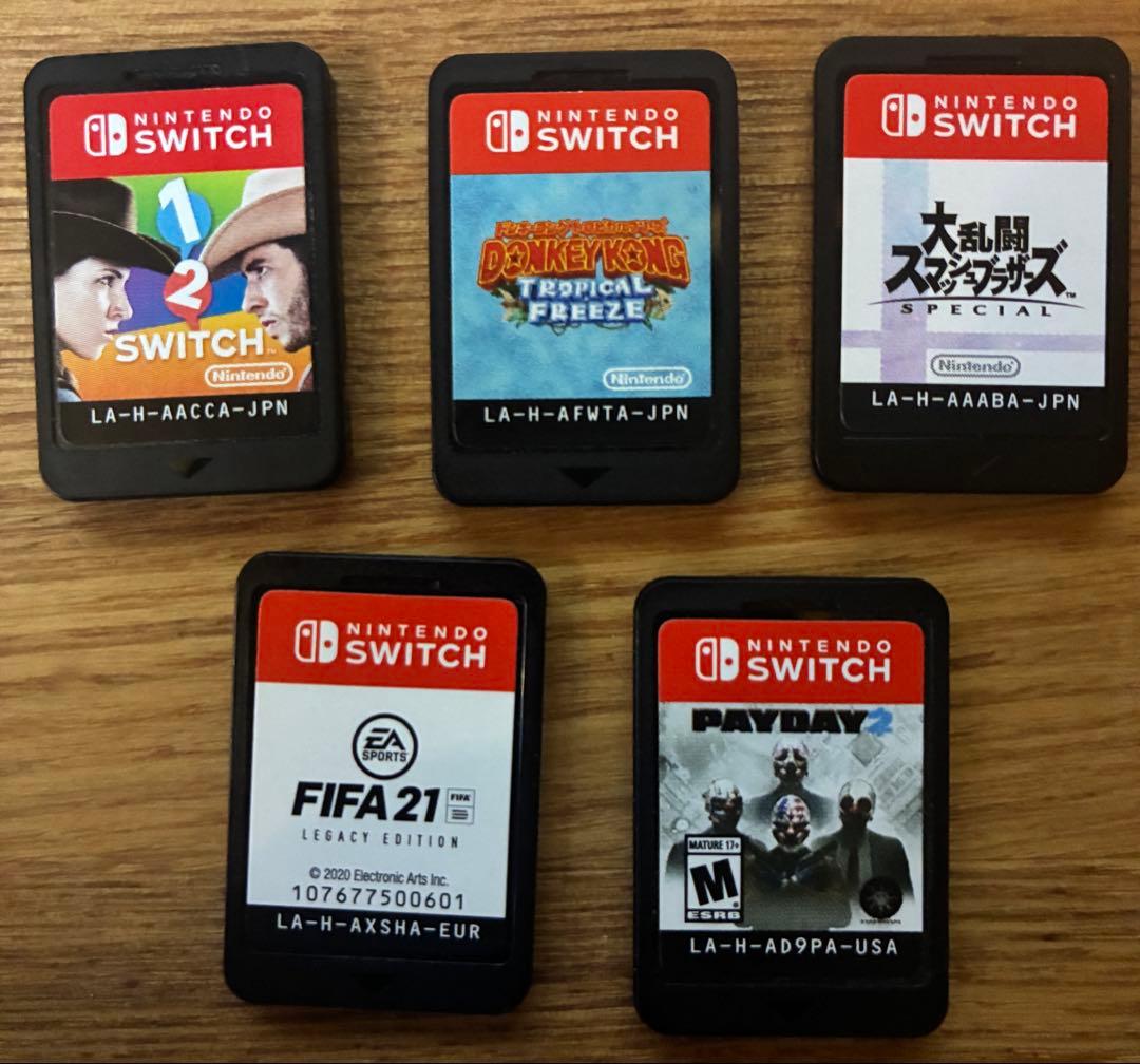 Nintendo Switch ゲームソフト まとめ売り　5本セット