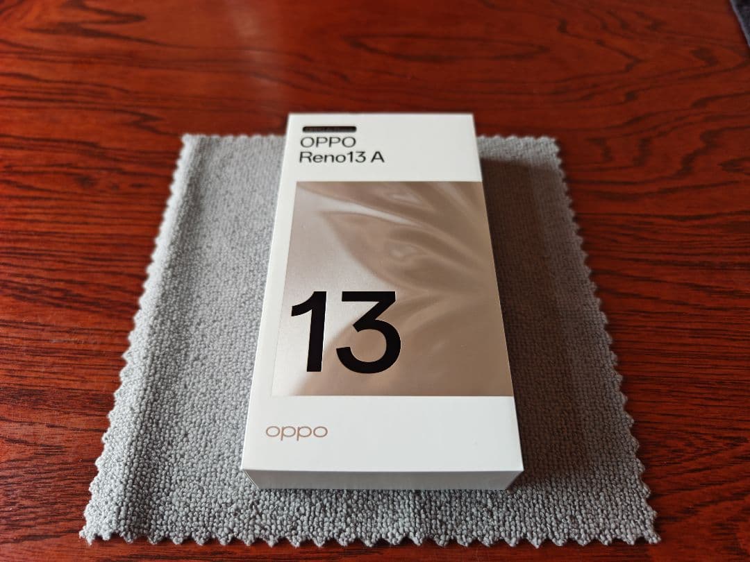 新品未使用OPPO Reno 13A 128GアイスブルーUQ版