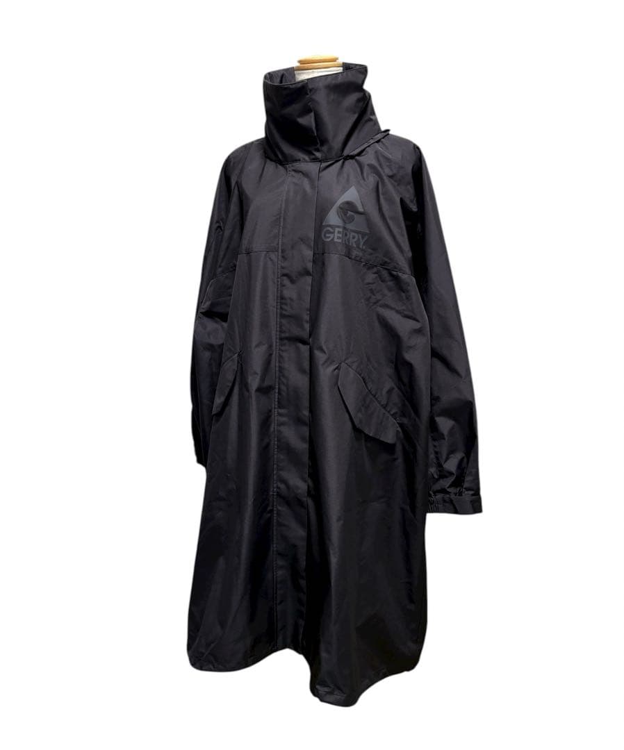 美品　GERRY × MEDE19F　別注　ミリタリーコート　ロング　黒　LL