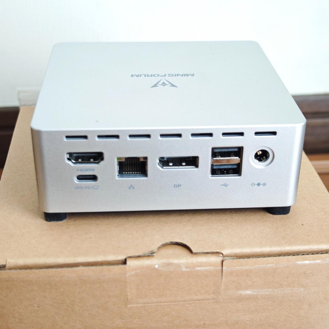 MINISFORUM UN100L ミニPC 16GB 512GB