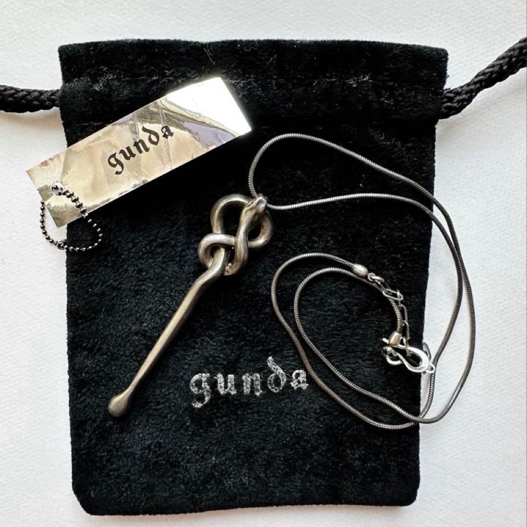 ☆美品☆ gunda STEALTH NECKLACE [ステルス ネックレス]