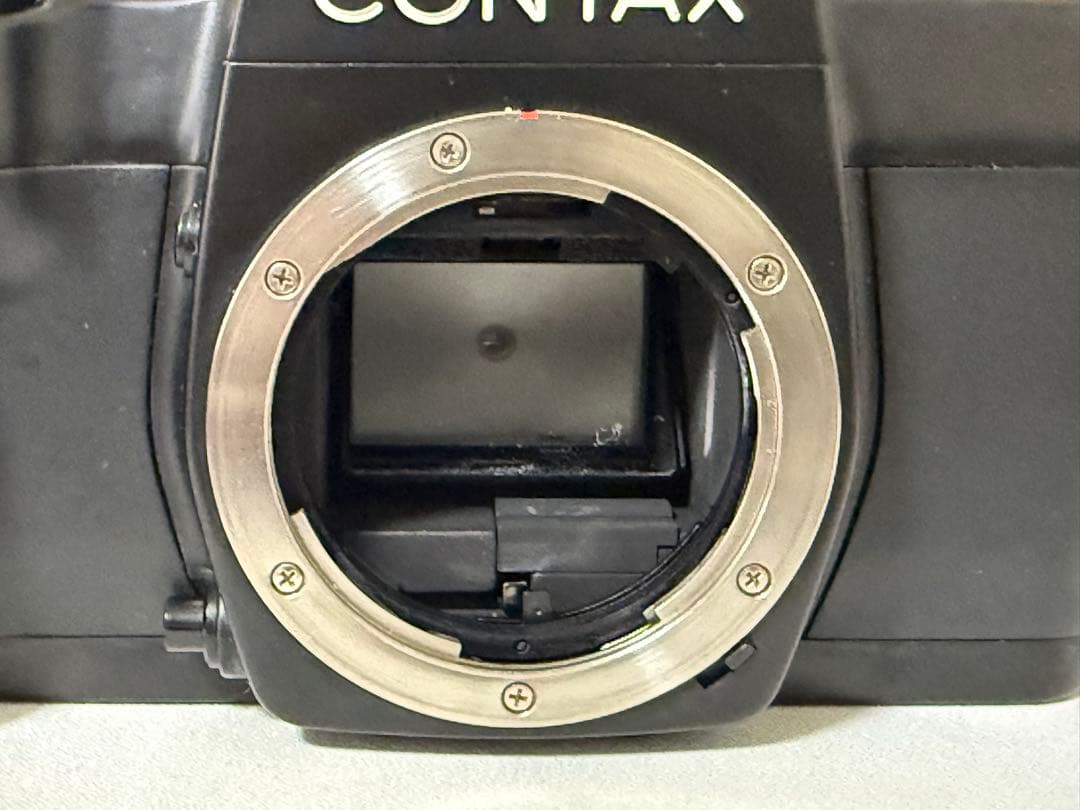 CONTAX ST 一眼レフカメラ シャッター作動確認