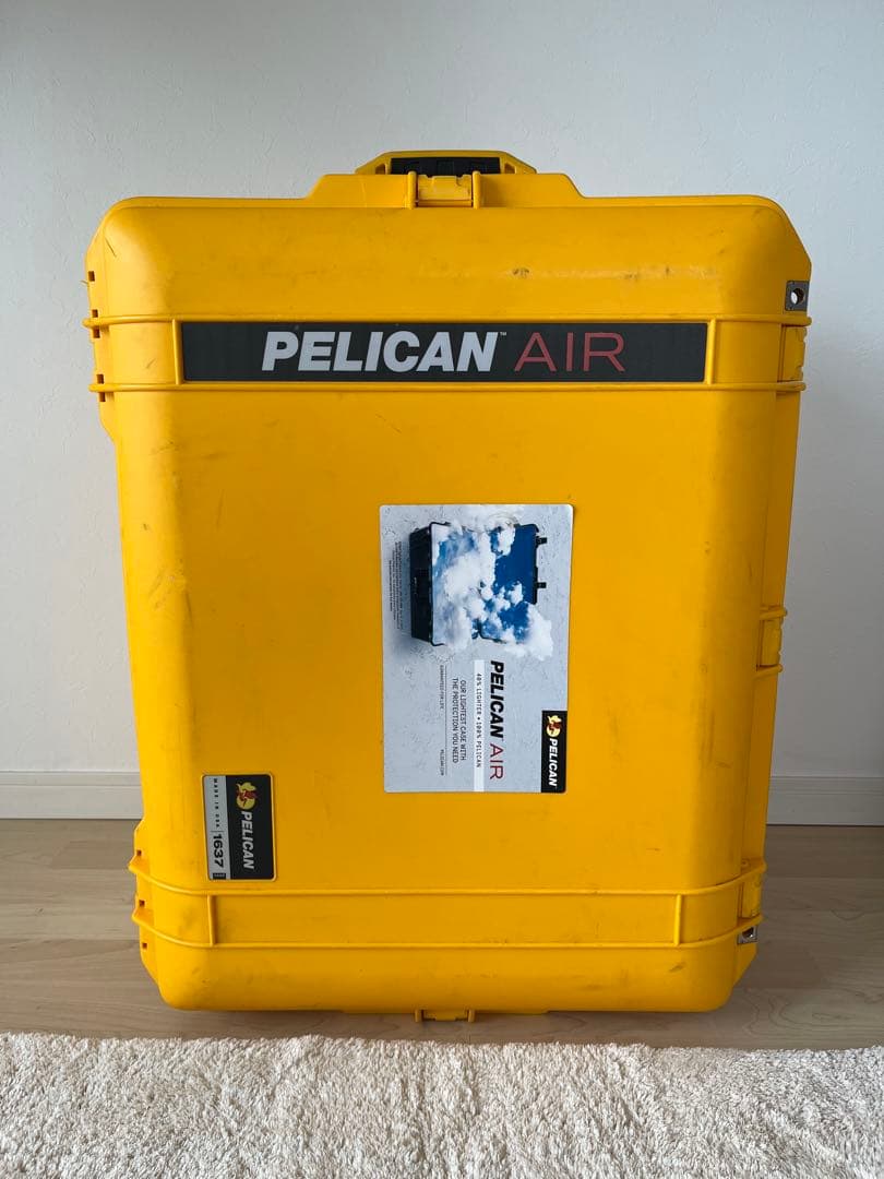 PELICAN AIR イエローケース キャスター付き