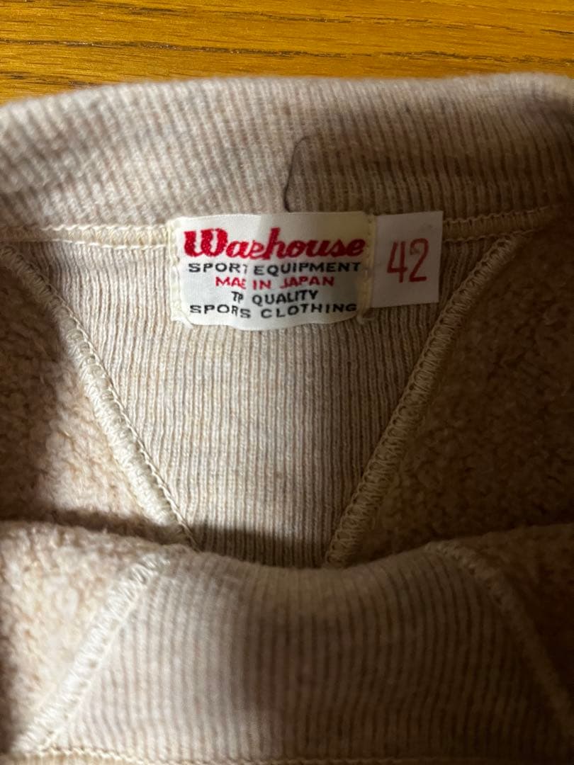 美品　ウエアハウス スウェット　42