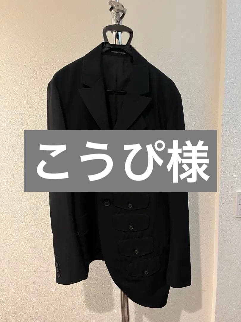 yohji yamamoto POUR HOMME 19SS ラップポケットJK
