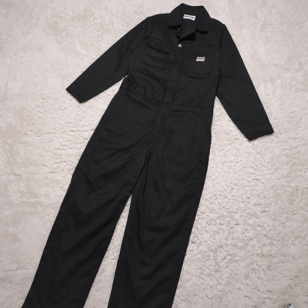 ほぼ未使用！SCHOTT ツナギ ジャンプスーツ オールインワン M 黒