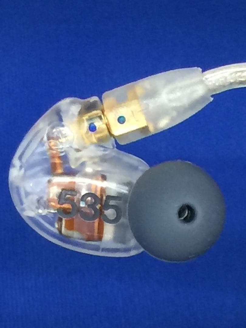 SHURE SE535 高遮音性カナル型有線イヤホン ロットNo.315