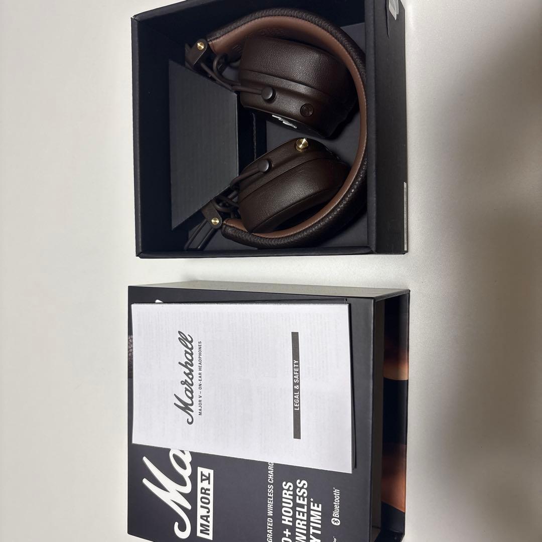 Marshall MajorV ヘッドホン ブラウン