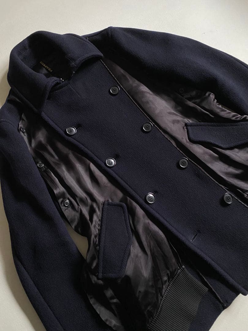 ジャケット・アウター 00s- FRAPBOIS inside out lining pea coat