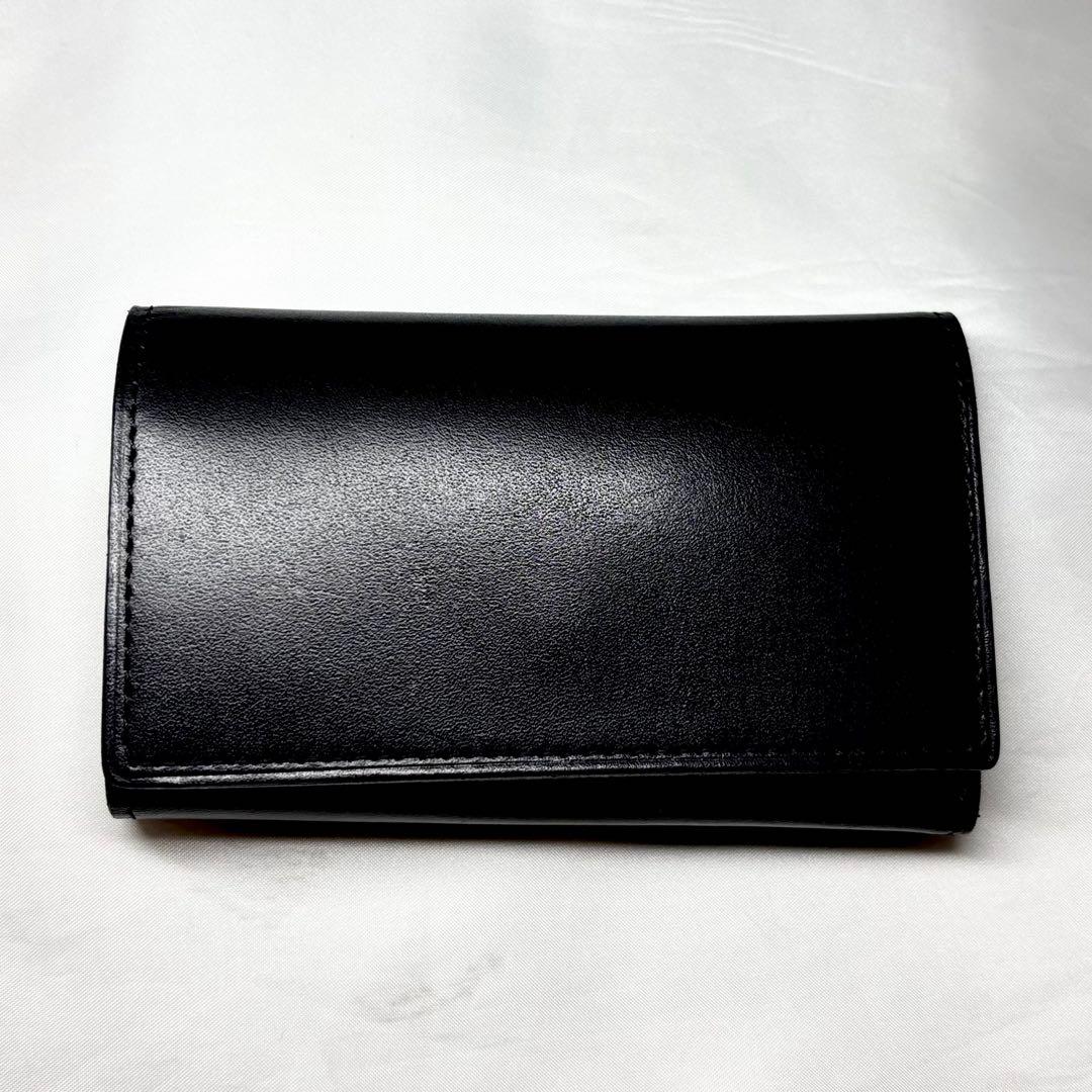 【未使用】　土屋鞄　ヌメ　キーケース　三つ折り　レザー　革　カードケース