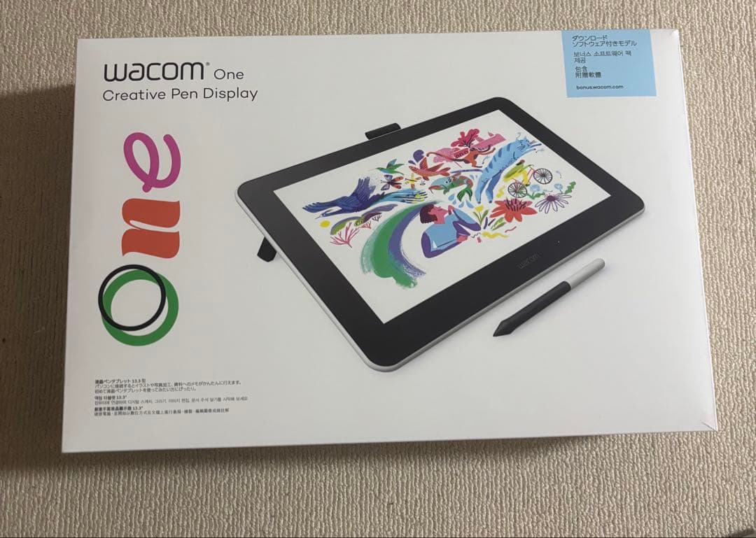 ワコム　13.3インチ 液タブ Wacom One 液晶ペンタブレット