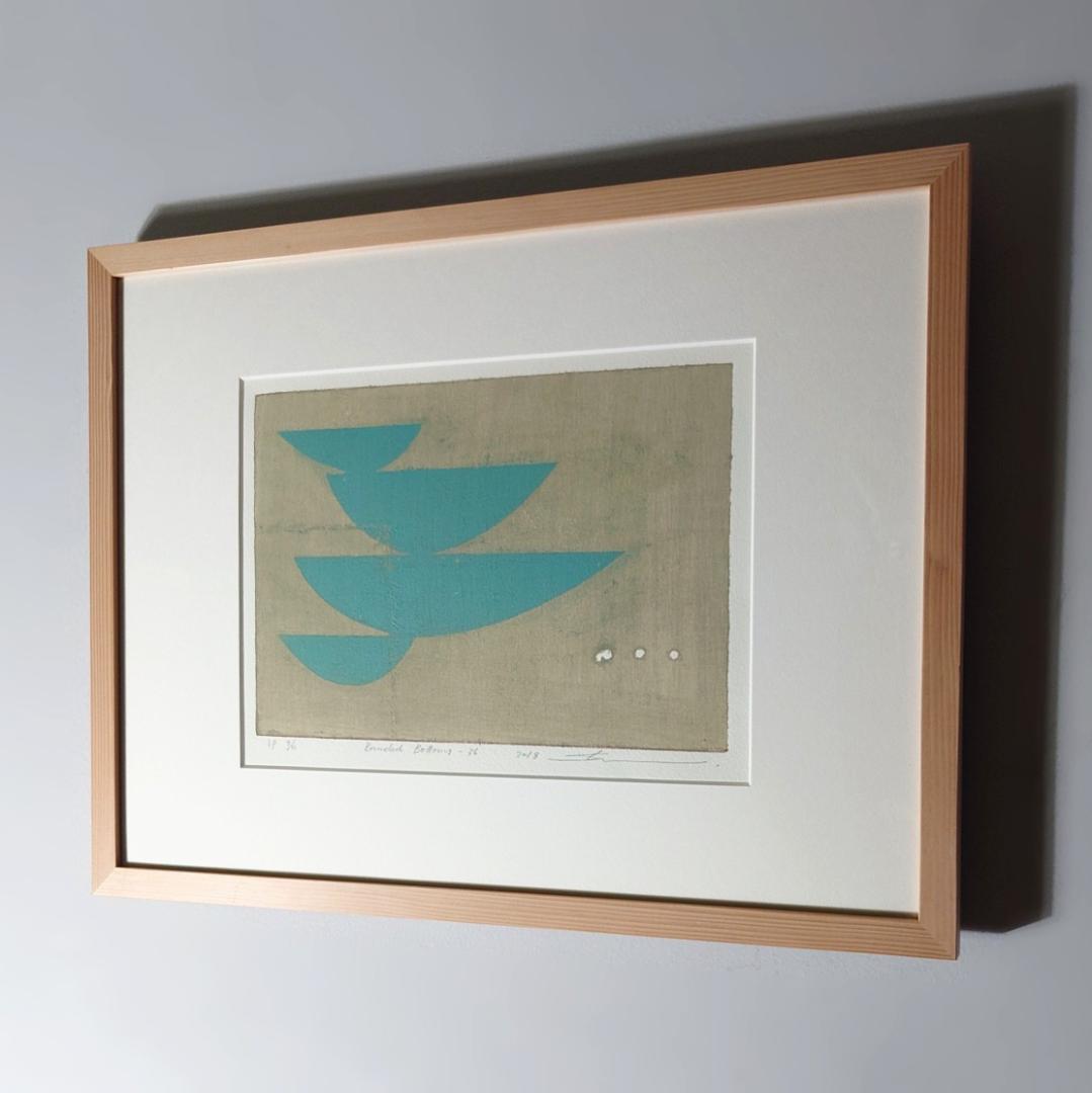 黒木周「Rounded Bottom-36」クロスグラフ IDEE取扱版画家