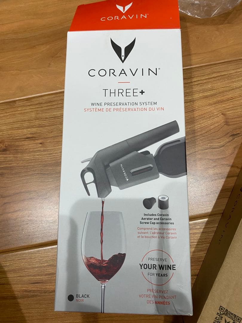 神田Coravin タイムレス3+ワイン保存システム　ガスボンベ6個セット